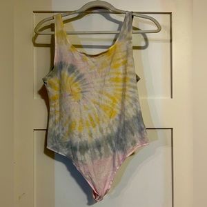 Tie die body suit